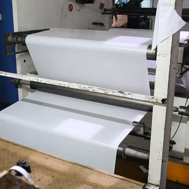 Double-sided tape production
