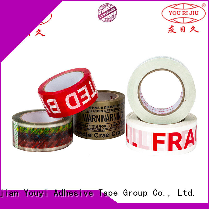 Yourijiu bopp tape supplier for strapping
