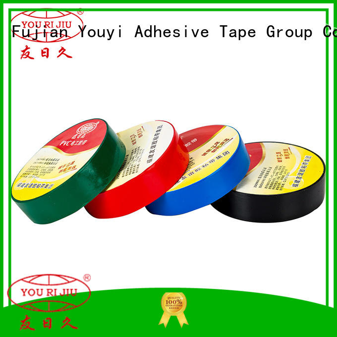 Yourijiu moisture proof pvc adhesive tape wholesale for wire joint winding