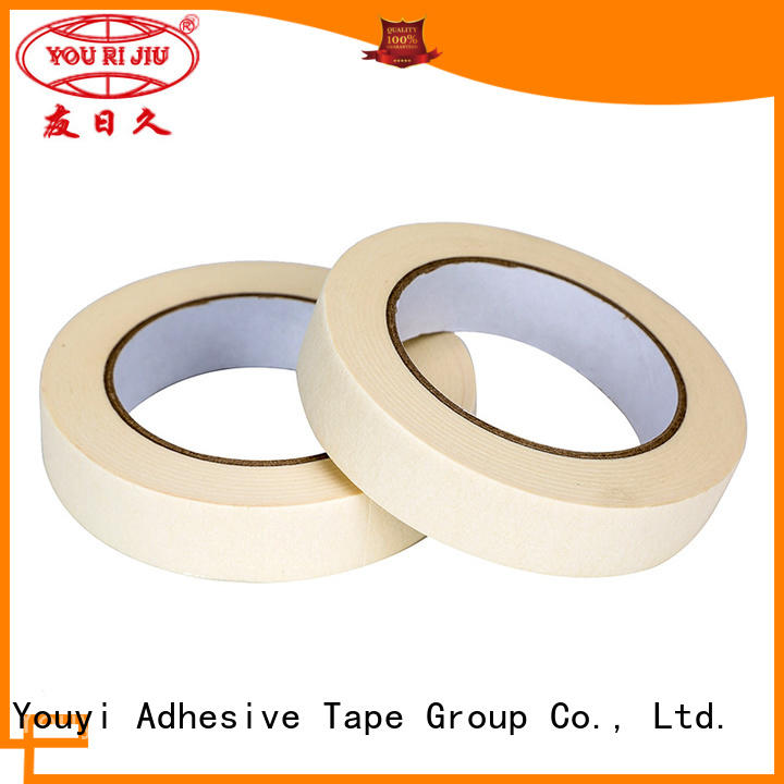 Yourijiu high temperature resistance adhesive masking tape directly sale for home decoration