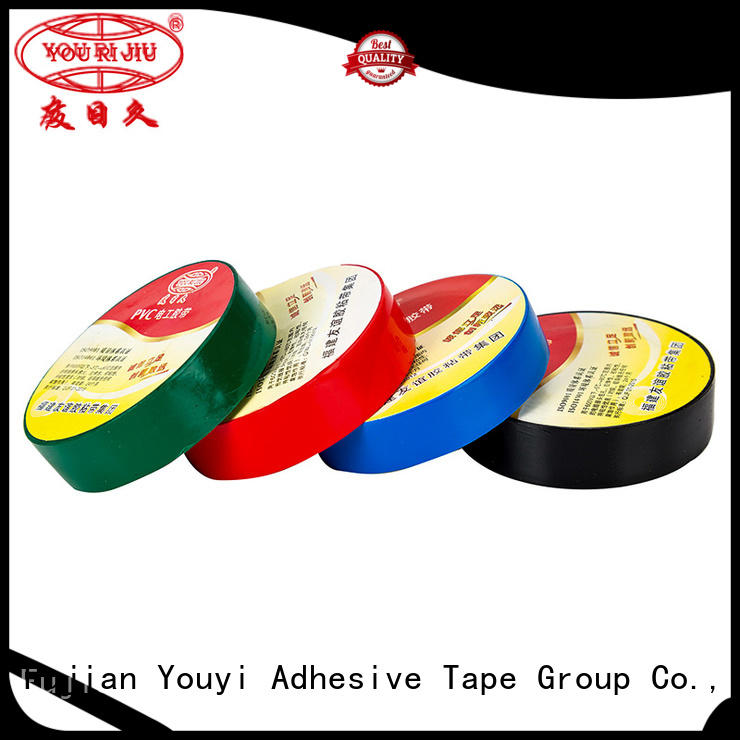 Yourijiu waterproof pvc electrical tape factory price for capacitors