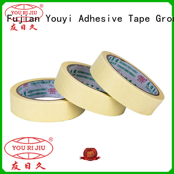 Yourijiu paper masking tape easy to use for light duty packaging