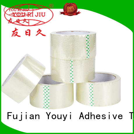 Yourijiu bopp adhesive tape supplier for decoration bundling