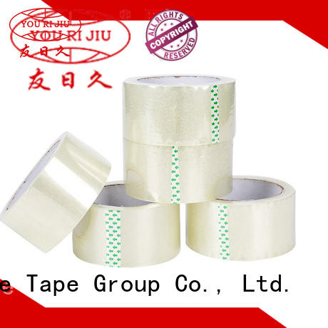 Yourijiu good quality bopp packing tape anti-piercing for strapping