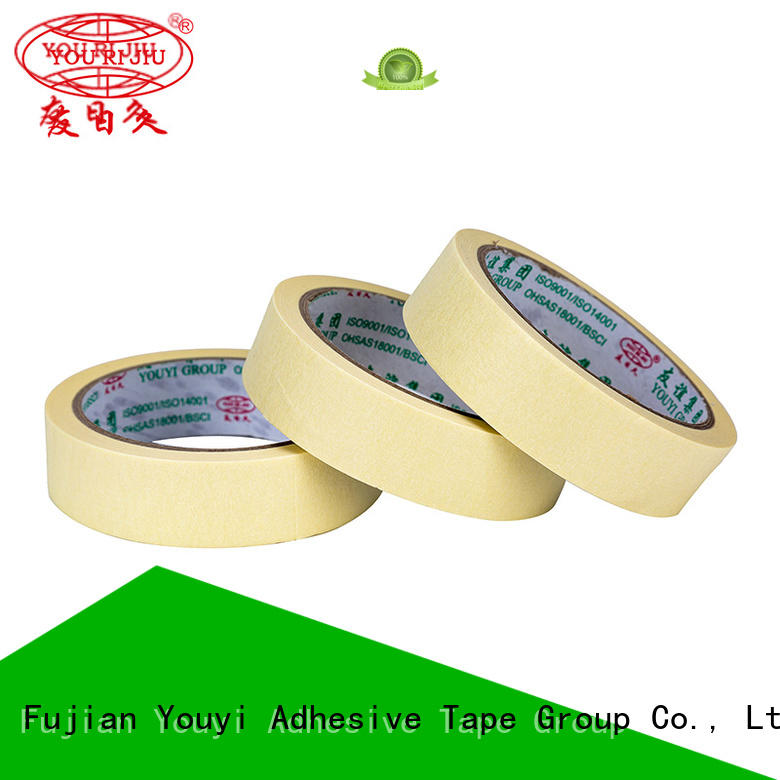 paper masking tape supplier for bundling tabbing Yourijiu