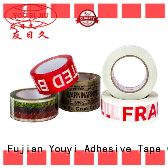 Yourijiu odorless bopp packaging tape high efficiency for carton sealing