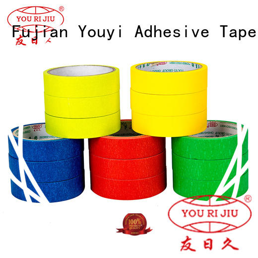 Yourijiu adhesive masking tape easy to use for home decoration