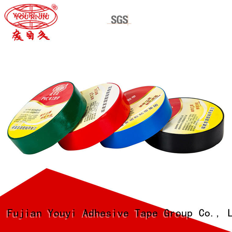 Yourijiu anti-static pvc adhesive tape factory price for insulation damage repair