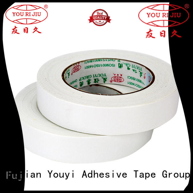 Yourijiu aging resistance double face tape manufacturer for food