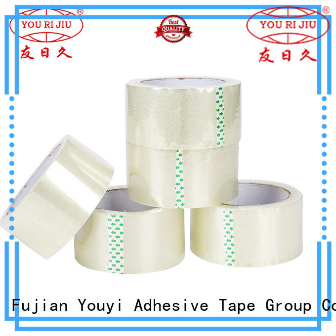Yourijiu bopp adhesive tape high efficiency for decoration bundling