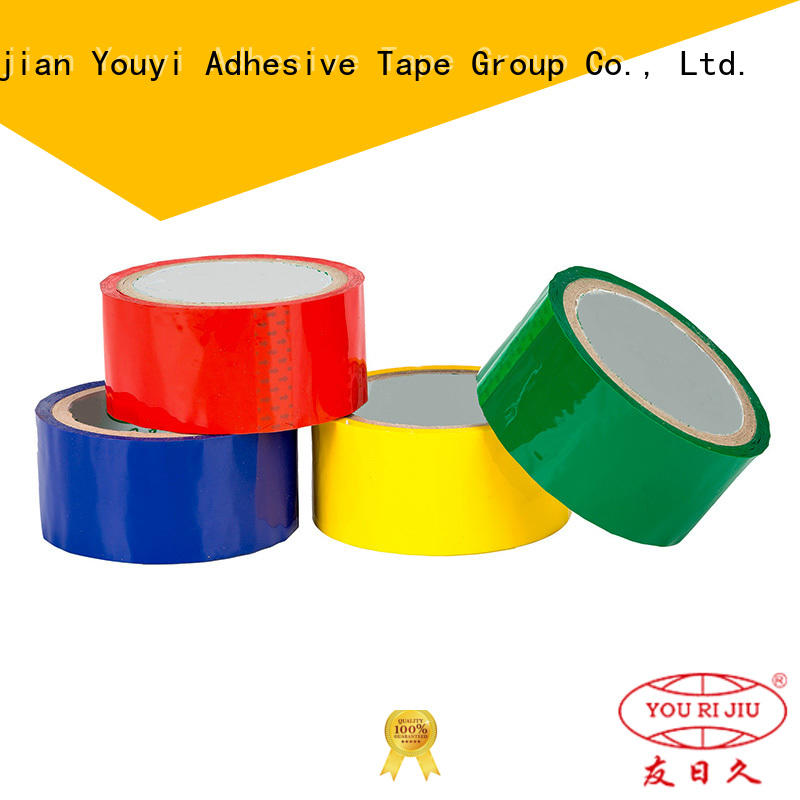 Yourijiu non-toxic bopp packing tape high efficiency for decoration bundling