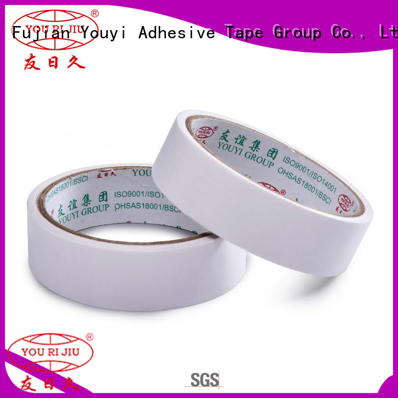 Yourijiu safe double sided tape promotion for stickers