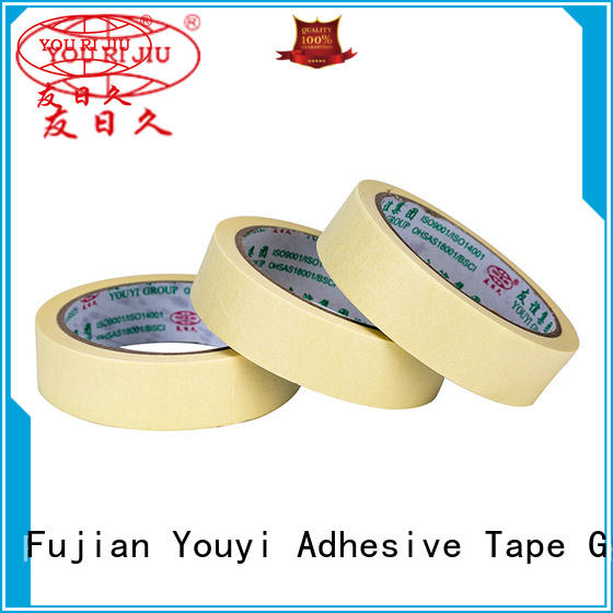 no residue masking tape easy to use for light duty packaging