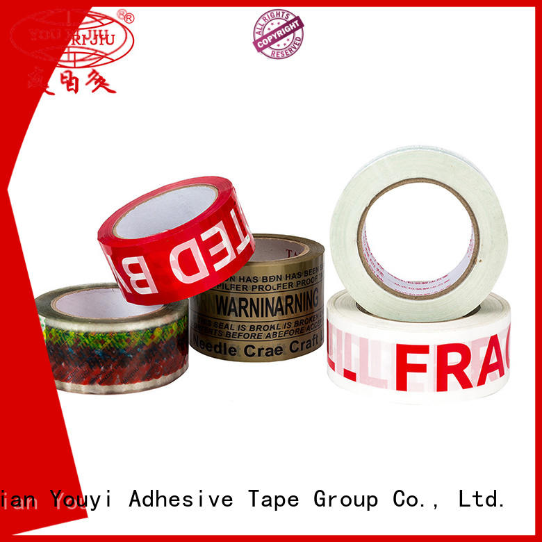 Yourijiu clear tape factory price for auto-packing machine