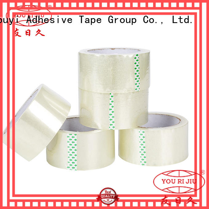 Yourijiu non-toxic bopp packing tape anti-piercing for carton sealing