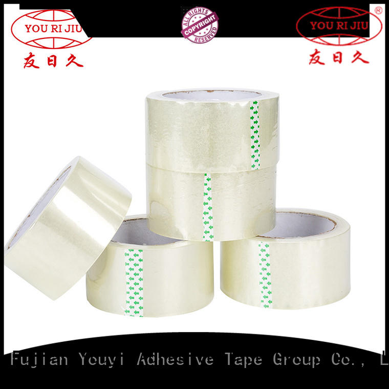 Yourijiu transparent bopp printed tape high efficiency for auto-packing machine