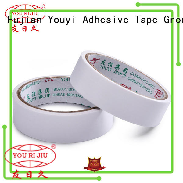 aging resistance double side tissue tape at discount for stickers