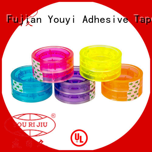 Yourijiu non-toxic bopp adhesive tape factory price for decoration bundling