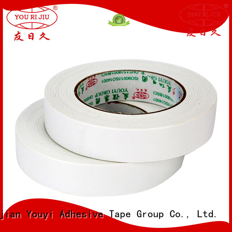 Yourijiu aging resistance double sided foam tape promotion for office