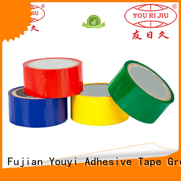 Yourijiu odorless bopp packing tape high efficiency for carton sealing