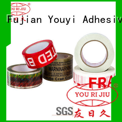Yourijiu good quality clear tape factory price for strapping