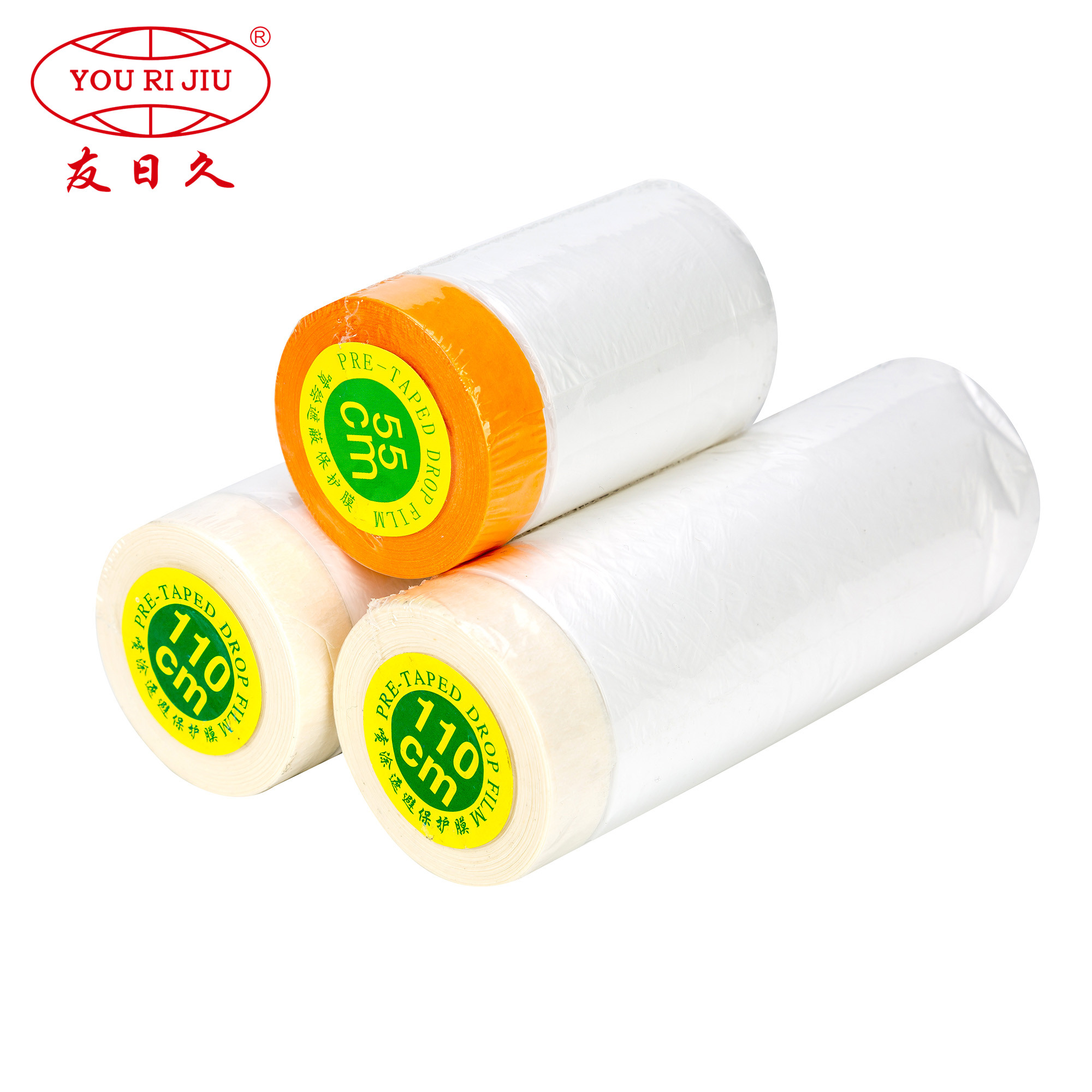 customized Pre-taped masking Film for office-2