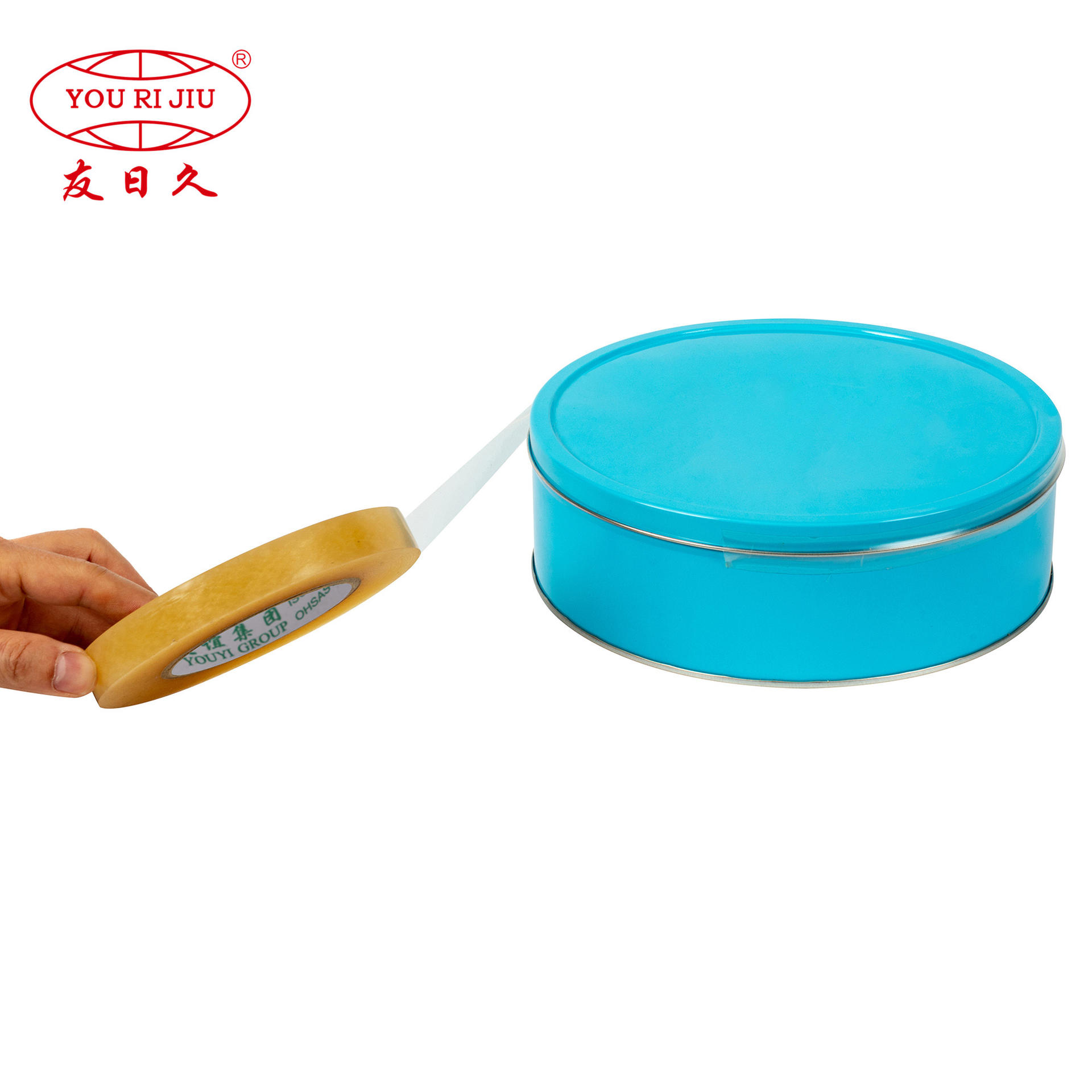 Yourijiu Food Can Box Sealing No Residual PVC Transparent Tape