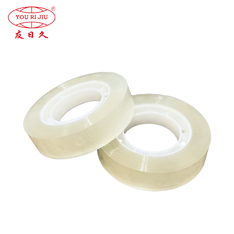 Yourijiu Transparent Sealing Glue Packaging Stationery Home Office School Moving Strong Adhesive Function No Knife BOPP Easy Tear Tape