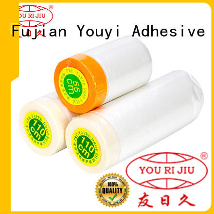 Yourijiu customized masking film for painting masking film roll for use in painting pe masking film for household