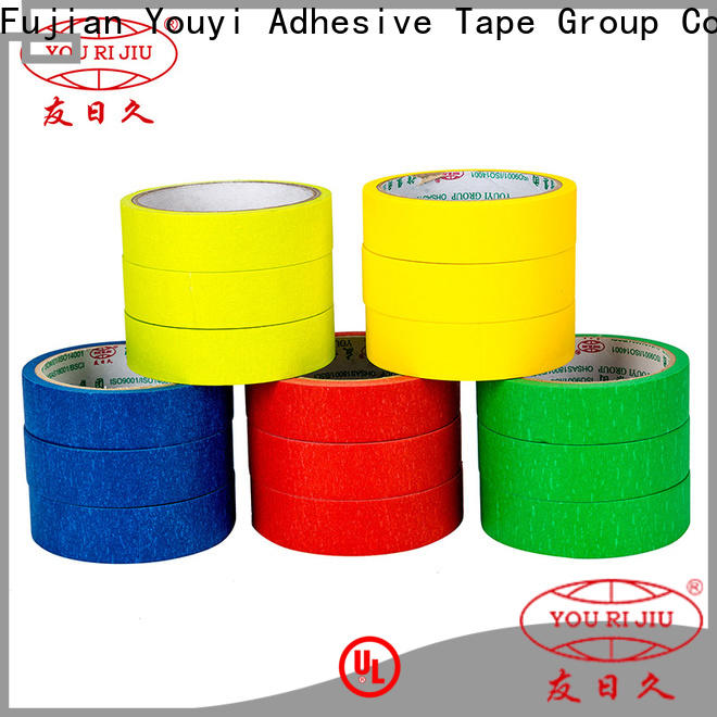 Yourijiu high adhesion masking tape price directly sale for bundling tabbing