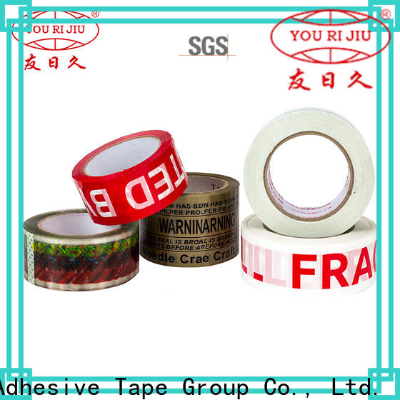 Yourijiu non-toxic bopp tape supplier for auto-packing machine