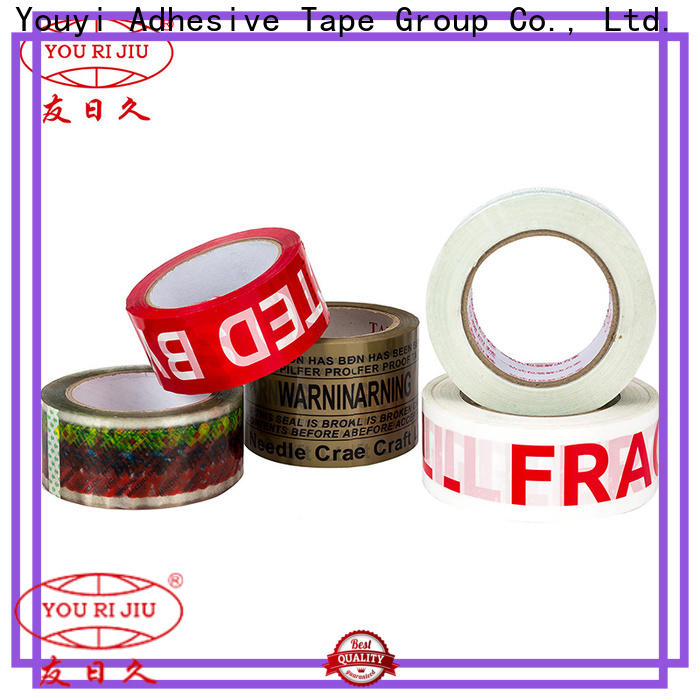 good quality bopp printed tape high efficiency for strapping