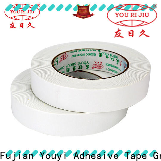Yourijiu aging resistance two sided tape manufacturer for food