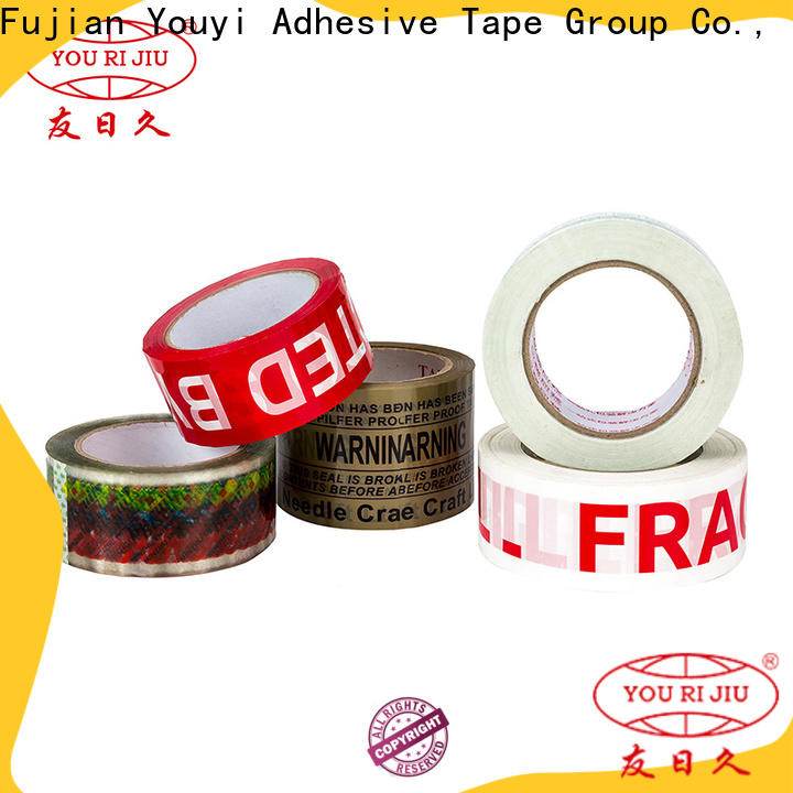 Yourijiu transparent bopp packaging tape high efficiency for auto-packing machine