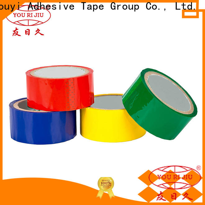 Yourijiu non-toxic bopp packaging tape high efficiency for carton sealing