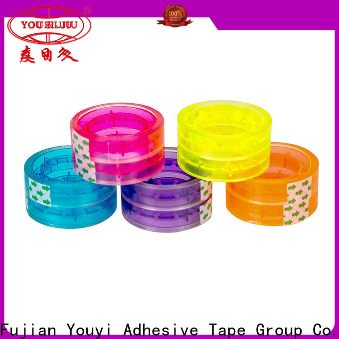 Yourijiu non-toxic bopp adhesive tape factory price for auto-packing machine