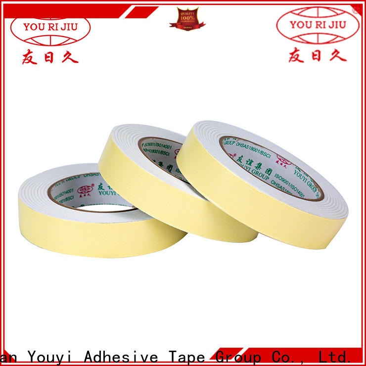 Yourijiu anti-skidding double sided eva foam tape at discount for stationery