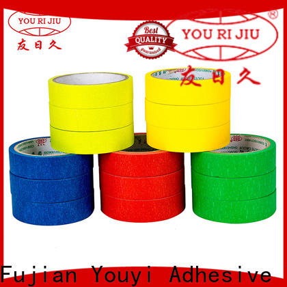 Yourijiu high adhesion adhesive masking tape easy to use for bundling tabbing