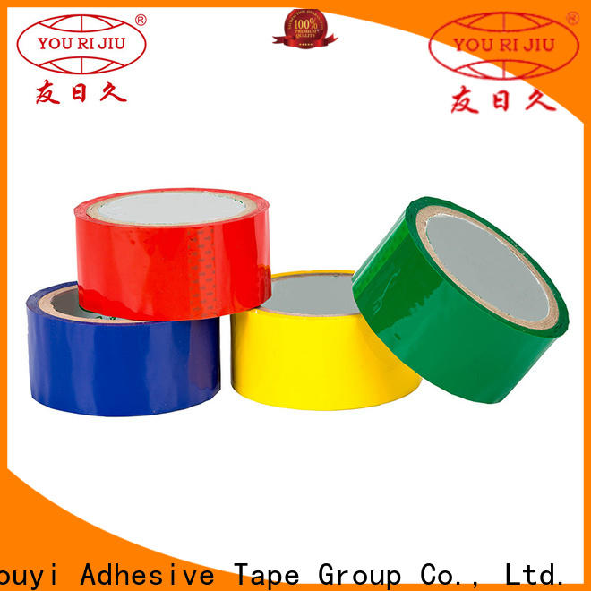 Yourijiu non-toxic bopp adhesive tape supplier for decoration bundling