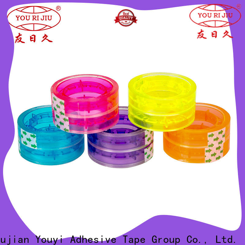 Yourijiu non-toxic colored tape anti-piercing for gift wrapping