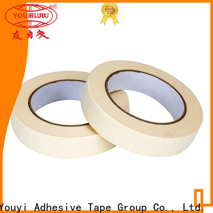 Yourijiu high adhesion paper masking tape directly sale for home decoration