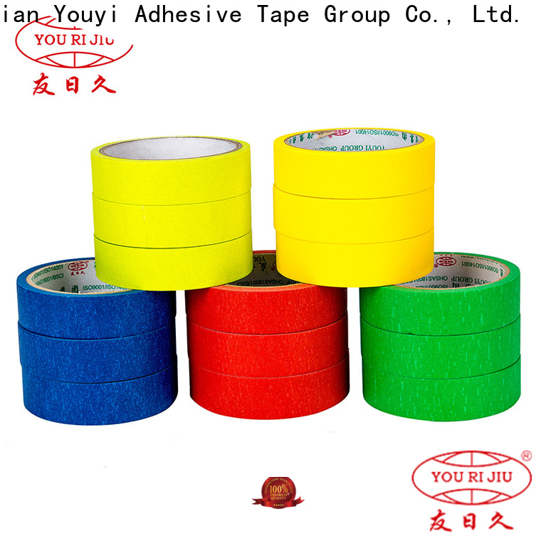Yourijiu high temperature resistance adhesive masking tape easy to use for home decoration