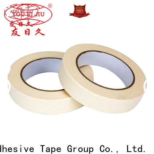 Yourijiu high temperature resistance paper masking tape directly sale for light duty packaging