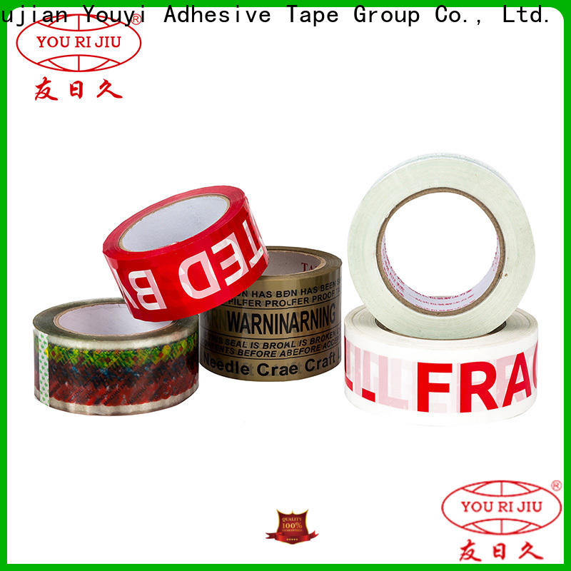 Yourijiu bopp packaging tape anti-piercing for carton sealing