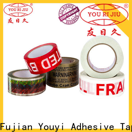 Yourijiu transparent bopp adhesive tape supplier for auto-packing machine
