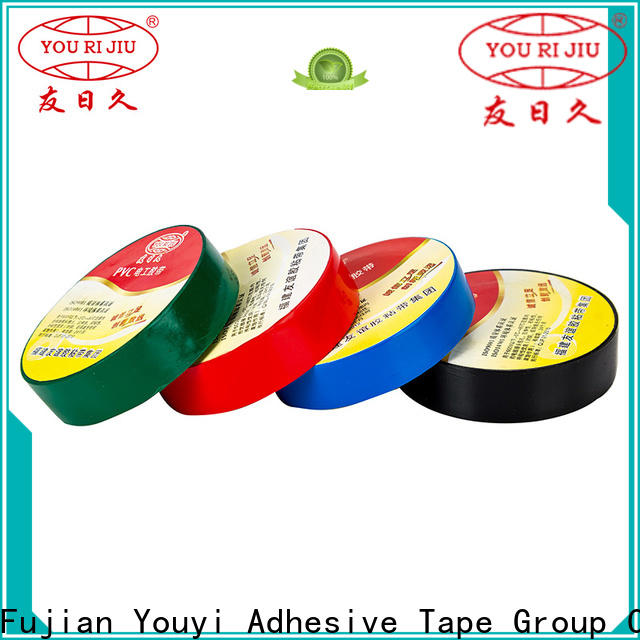 Yourijiu pvc electrical tape factory price for wire joint winding