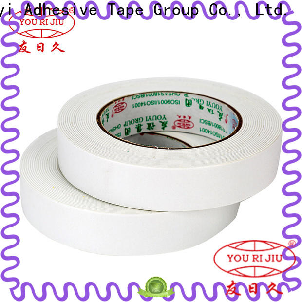 Yourijiu aging resistance two sided tape manufacturer for stationery