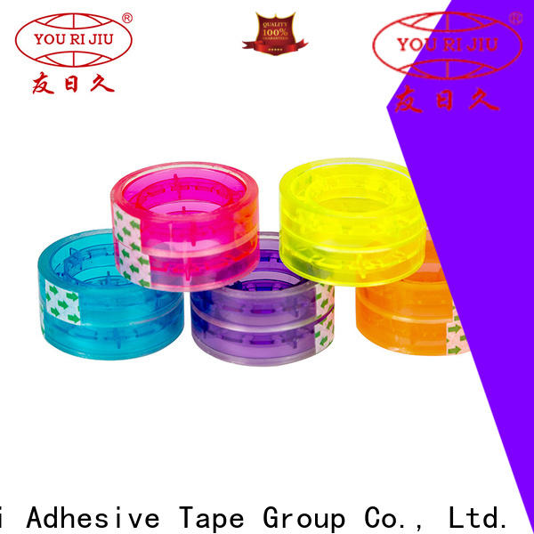 Yourijiu transparent bopp printed tape high efficiency for strapping