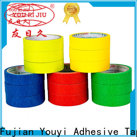 Yourijiu no residue masking tape price wholesale for light duty packaging