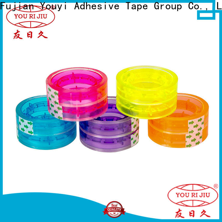 Yourijiu colored tape high efficiency for strapping